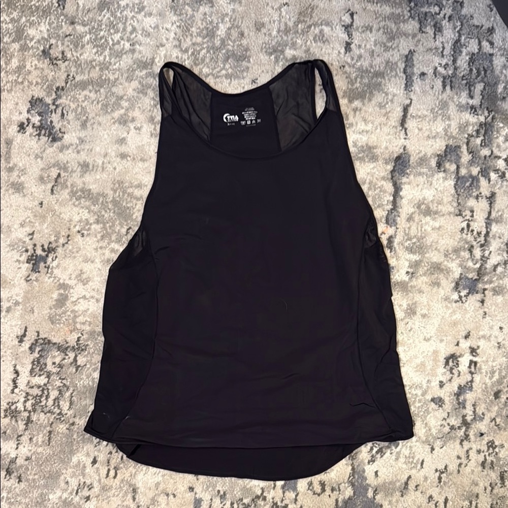 ZYIA Black Workout Tank Top